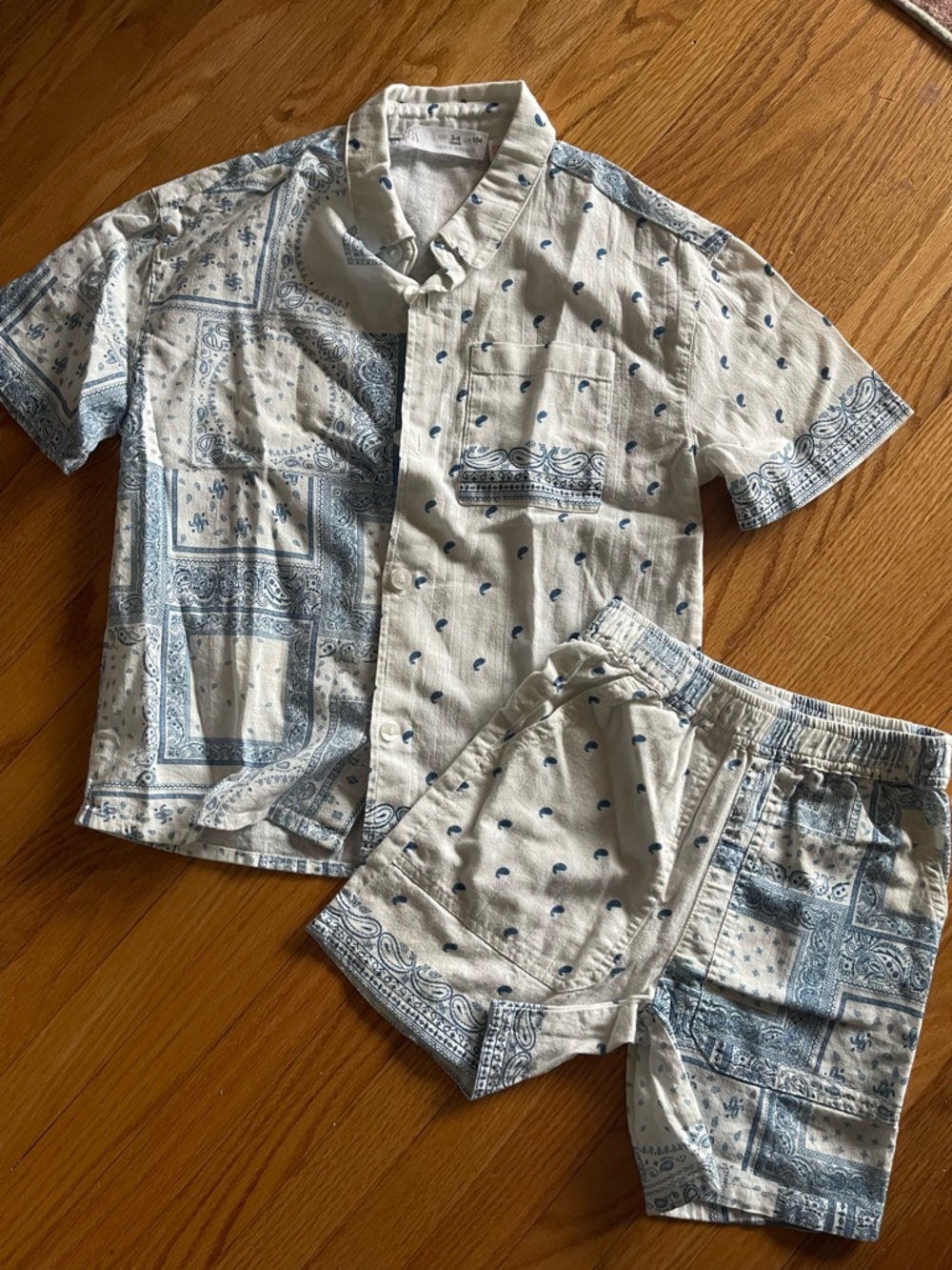 Zara Two-Piece Bandana Print Set